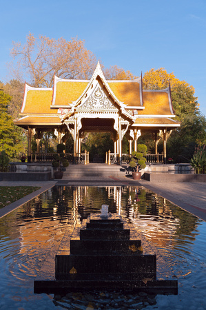 Thai Pavilion and Reflecting Pool