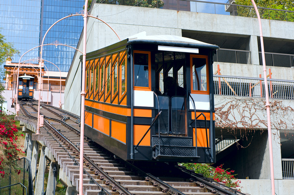 Funicular Railroad in Los Angeles