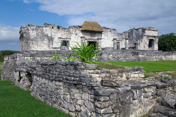 Interior View of Palace at Tulum