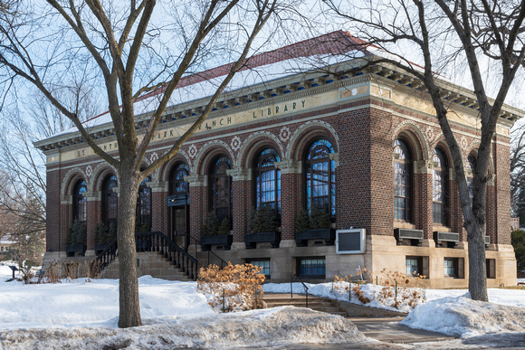 landmark st anthony park library exterior