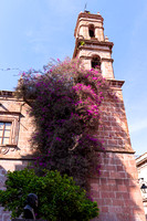 Bell Tower of Cultural Center in Morelia