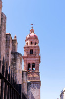 Bell Tower of San Agustin Temple in Morelia