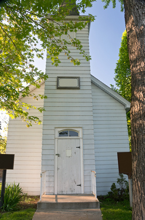 Historic Church Front in Inver Grove Heights