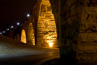Stone Arch Bridge Underpass