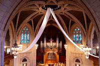 sanctuary of landmark english gothic style church interior