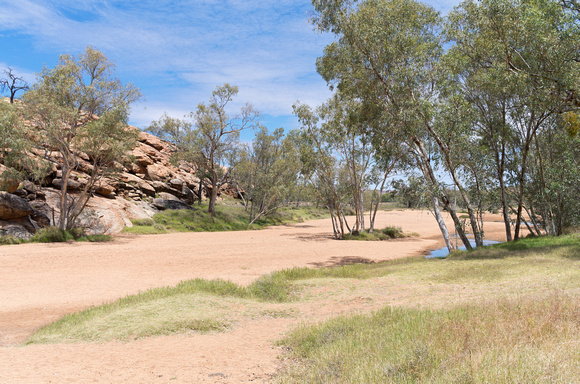 Todd River Basin Near Alice Springs