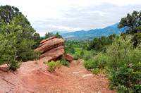 Along the Trail at Garden of the Gods