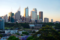 Sydney Business Center Skyscrapers