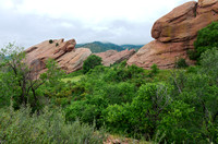 Red Rocks Ridge Mountains and Valley