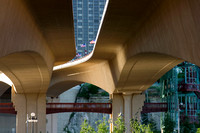 Underneath Wabasha Street Bridge