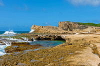 Cliffs Tidal Pools and Rock Ledges of Punta Las Tunas