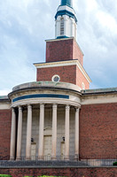 Church Portico and Columns at Entrance