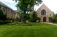 Church and Courtyard in Western Springs