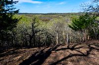 Atop Bluffs Overlooking Forests at Flandrau State Park