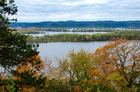 Overlooking Mississippi River From Effigy Mounds