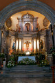 Altar and sanctuary of San Francisco de Asis Church in Chapala Mexico