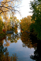 Reflections of Autumn at Botanical Garden