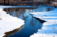 Winter Reflections during Thaw