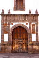 Doors of San Antonio de Padua Church in Tapalpa